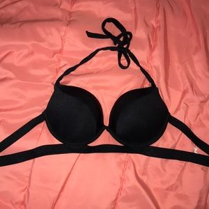 Black push up VS bikini top